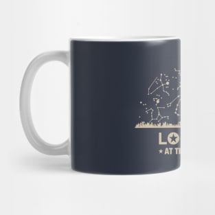 LOOK UP at the night sky Mug